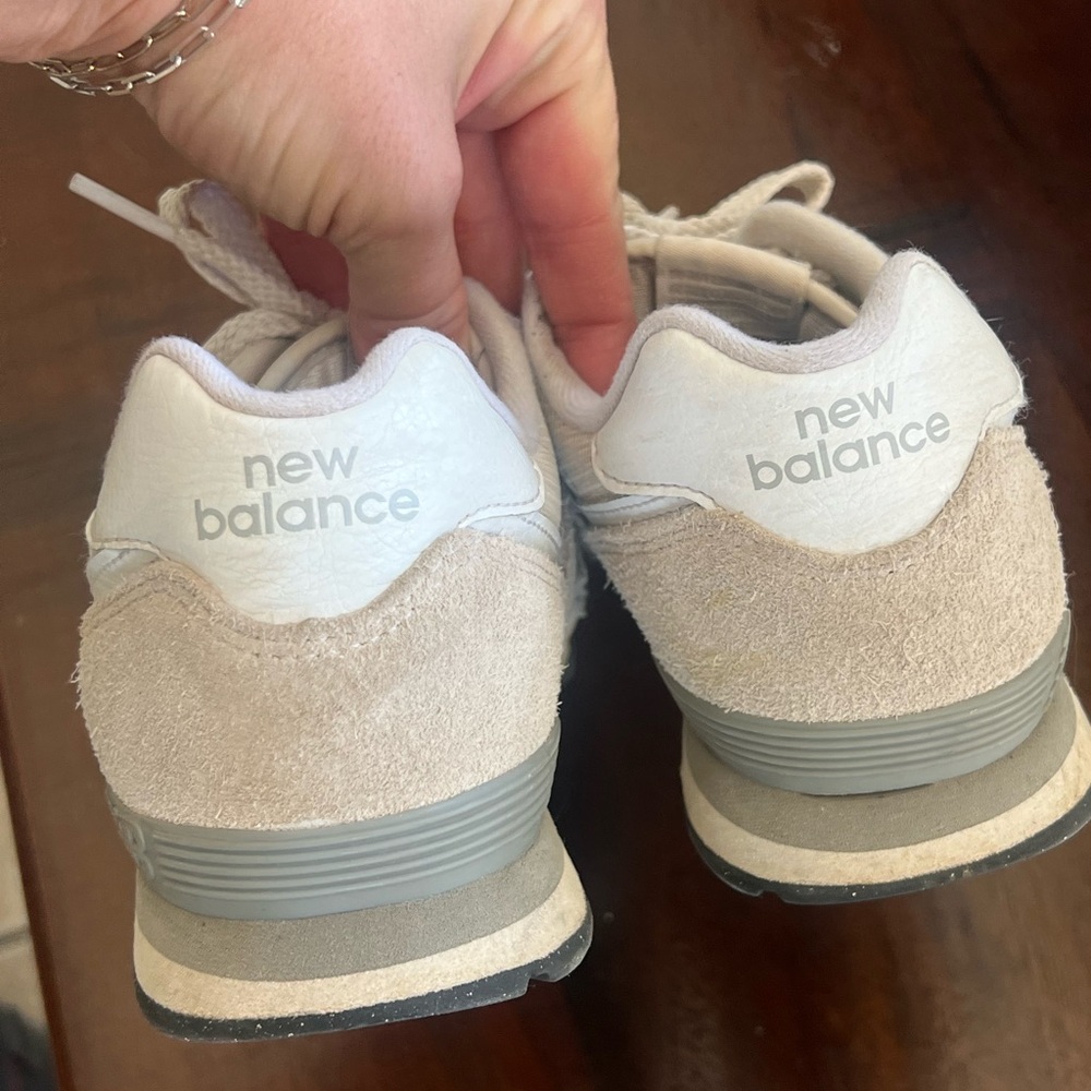 New Balance White Sneakers